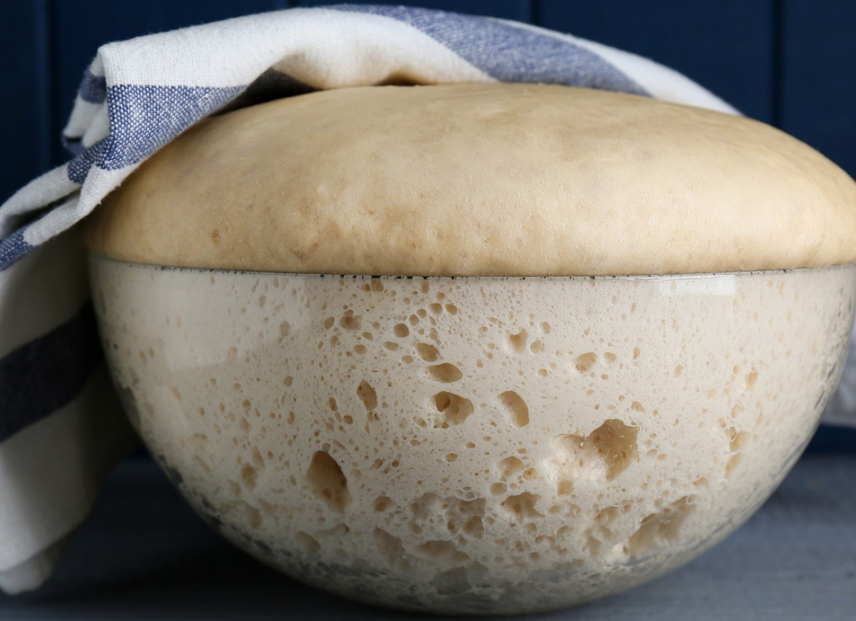 ciasto drożdżowe bez wyrabiania