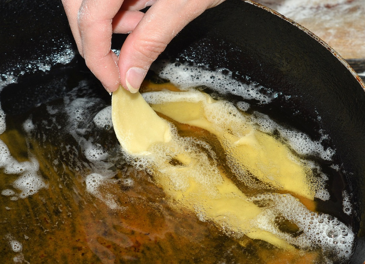 faworki się pienią