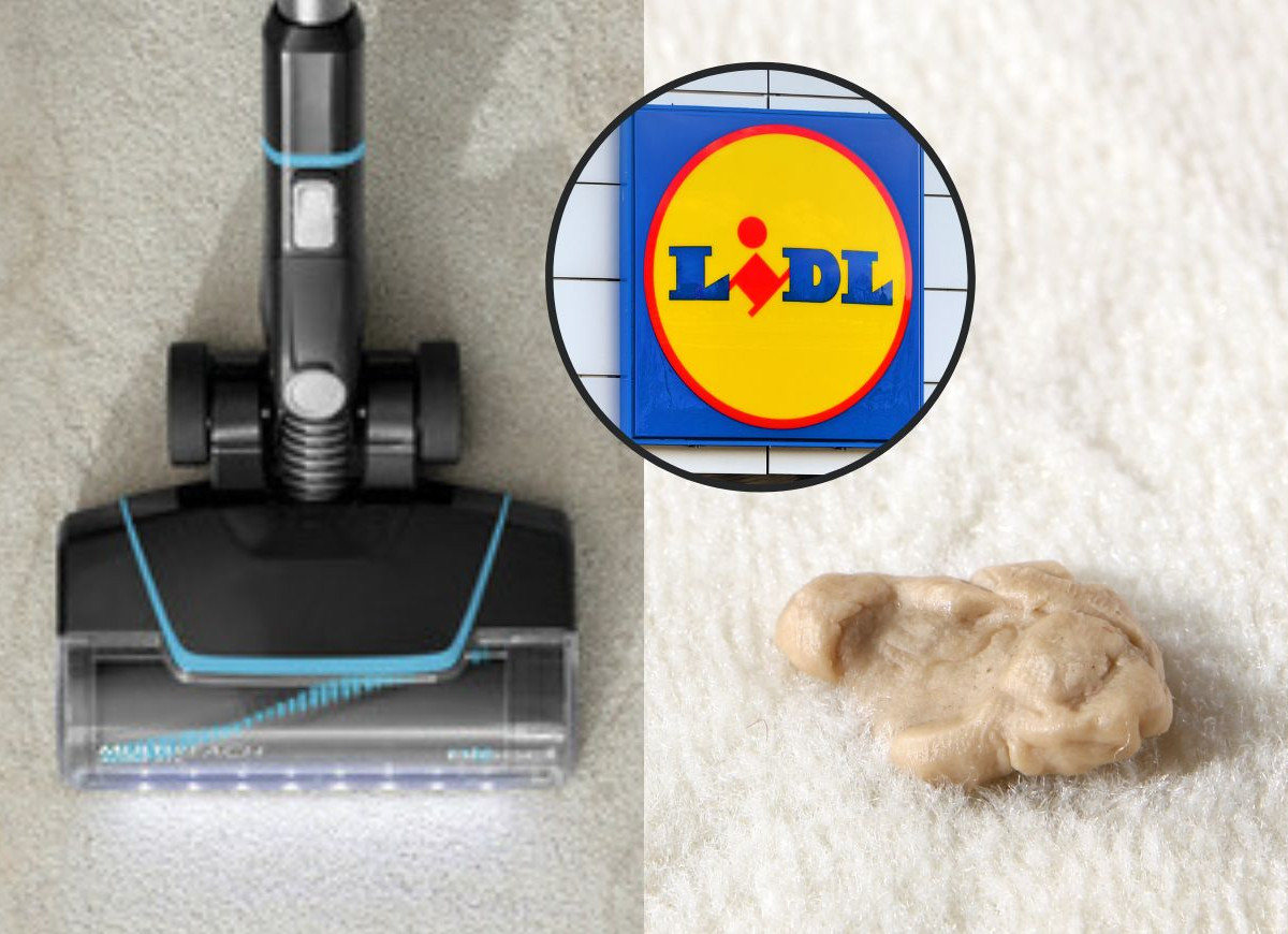 Odkurzacz i guma na dywanie