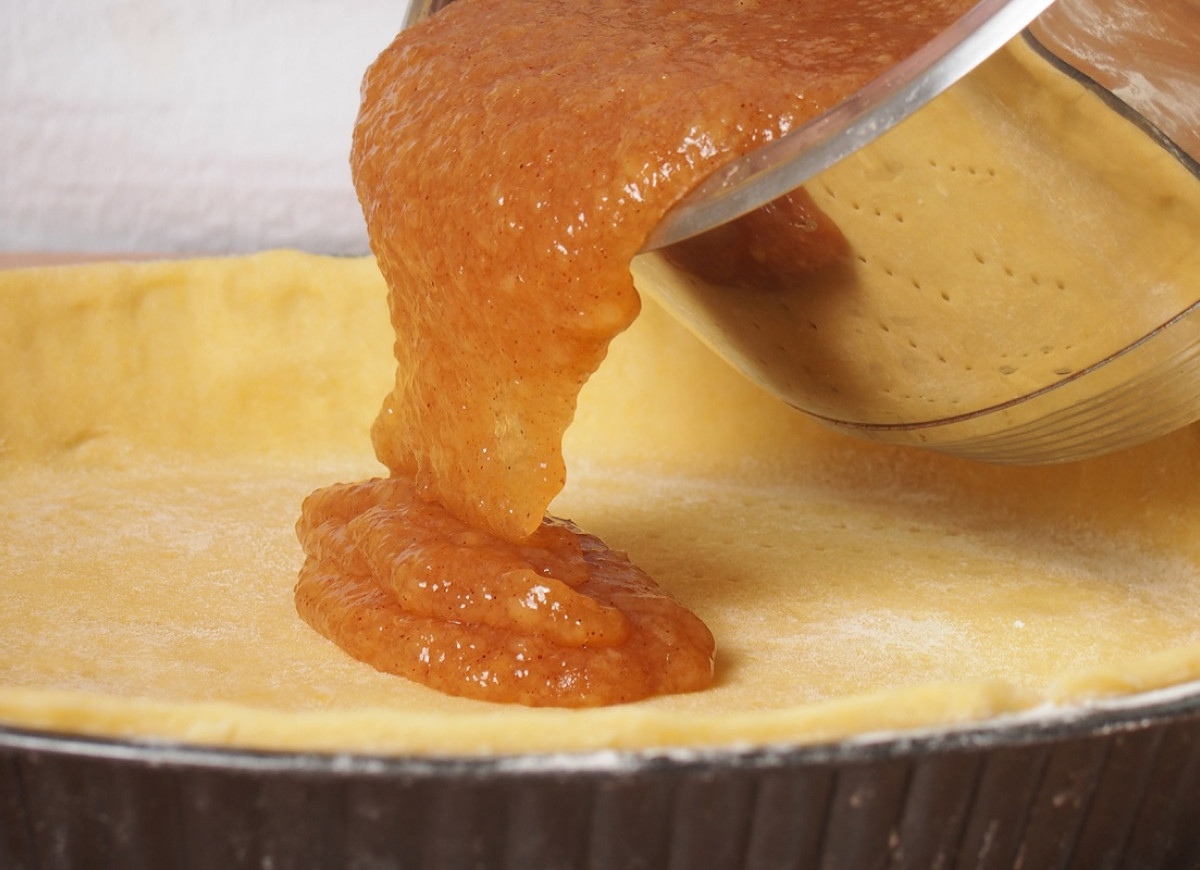 ciasto francuskie z jabłkami