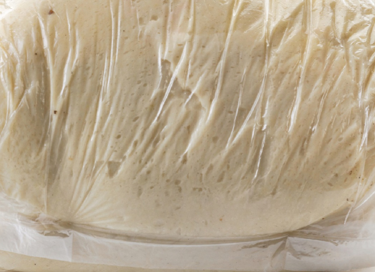 ciasto drożdżowe w worku