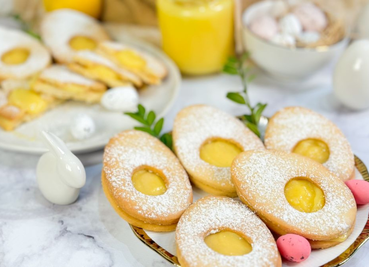 ciasteczka wielkanocne z lemon curd