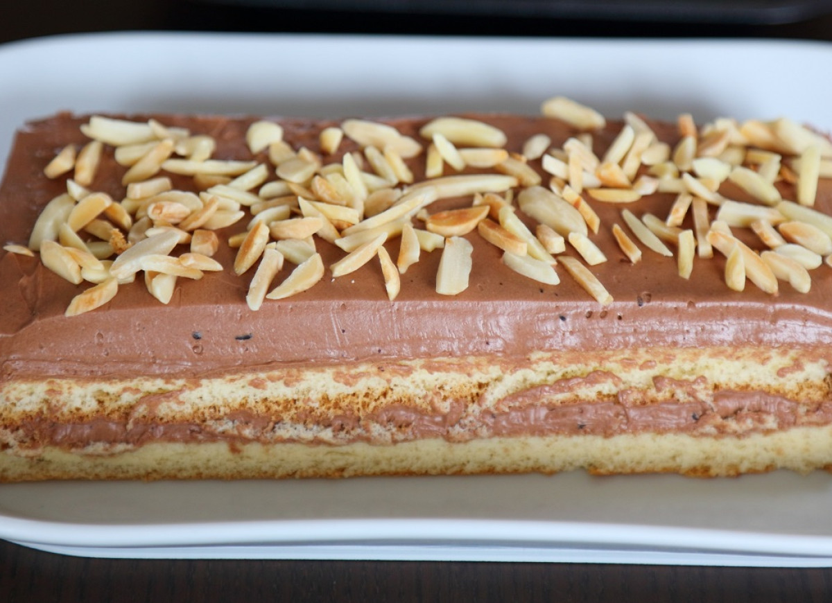 ciasto z masą budyniową