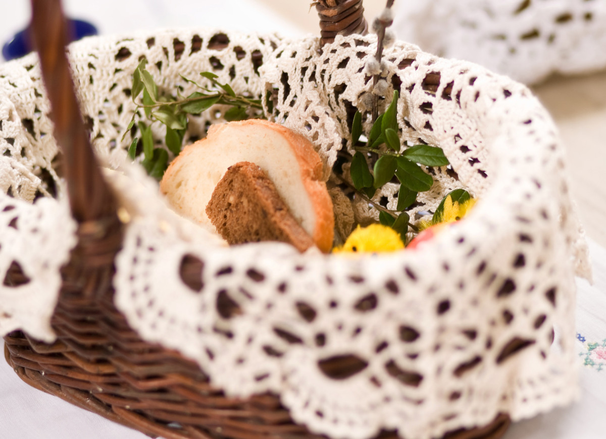 koszyczek wielkanocny