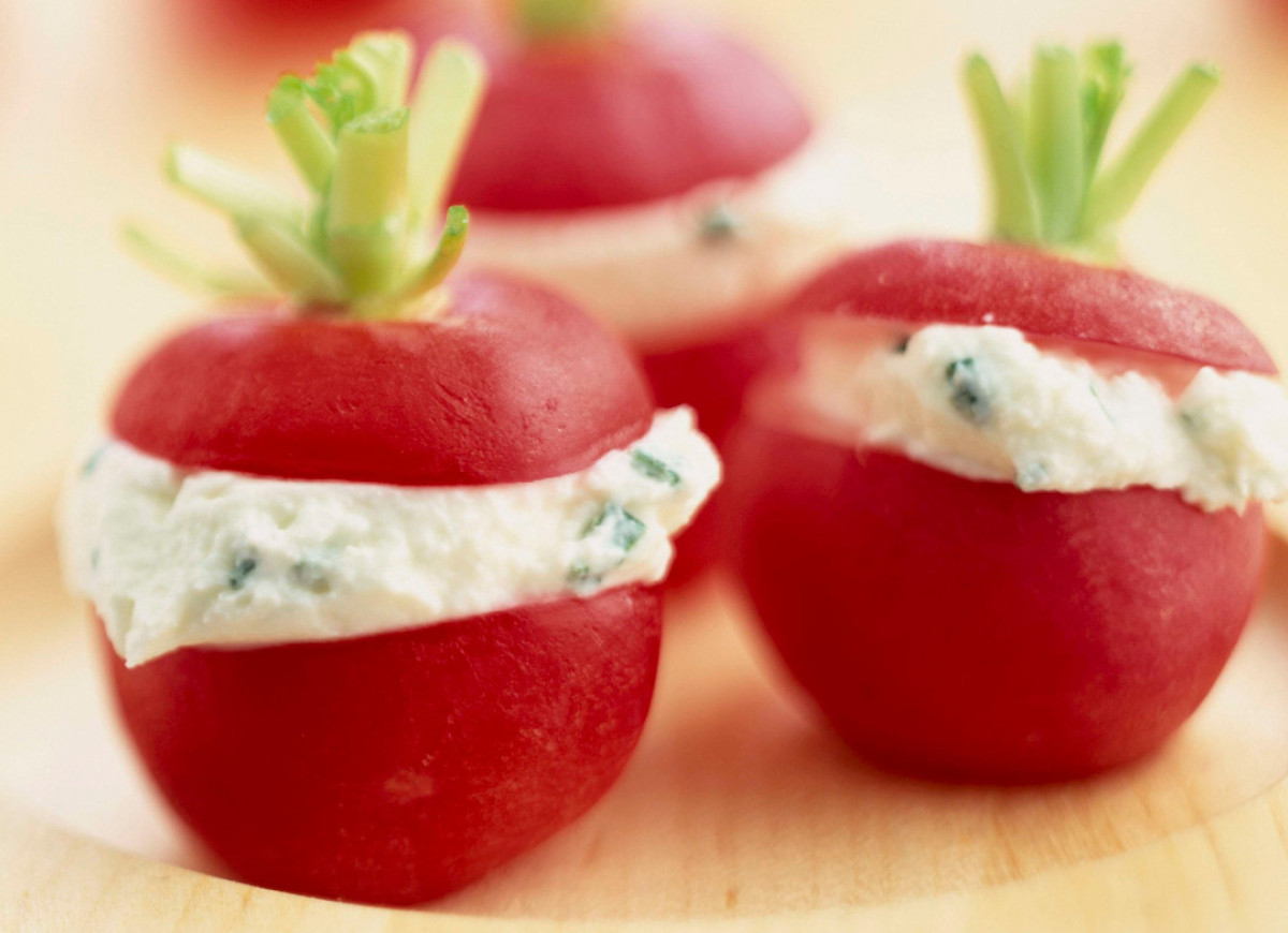 Nadziewana rzodkiewka