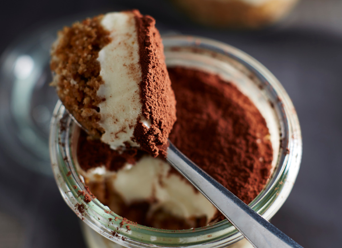 sernik tiramisu z płatków owsianych