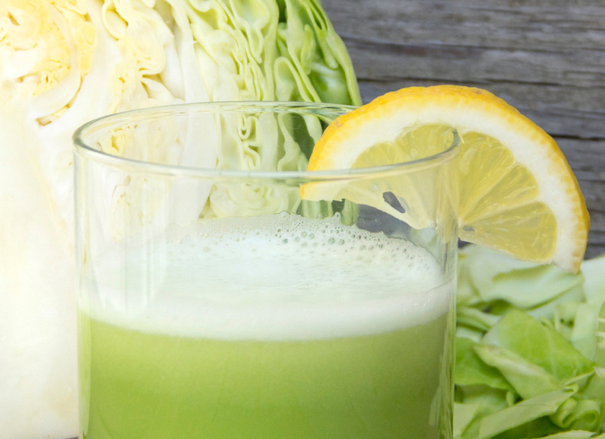 sok z młodej kapusty