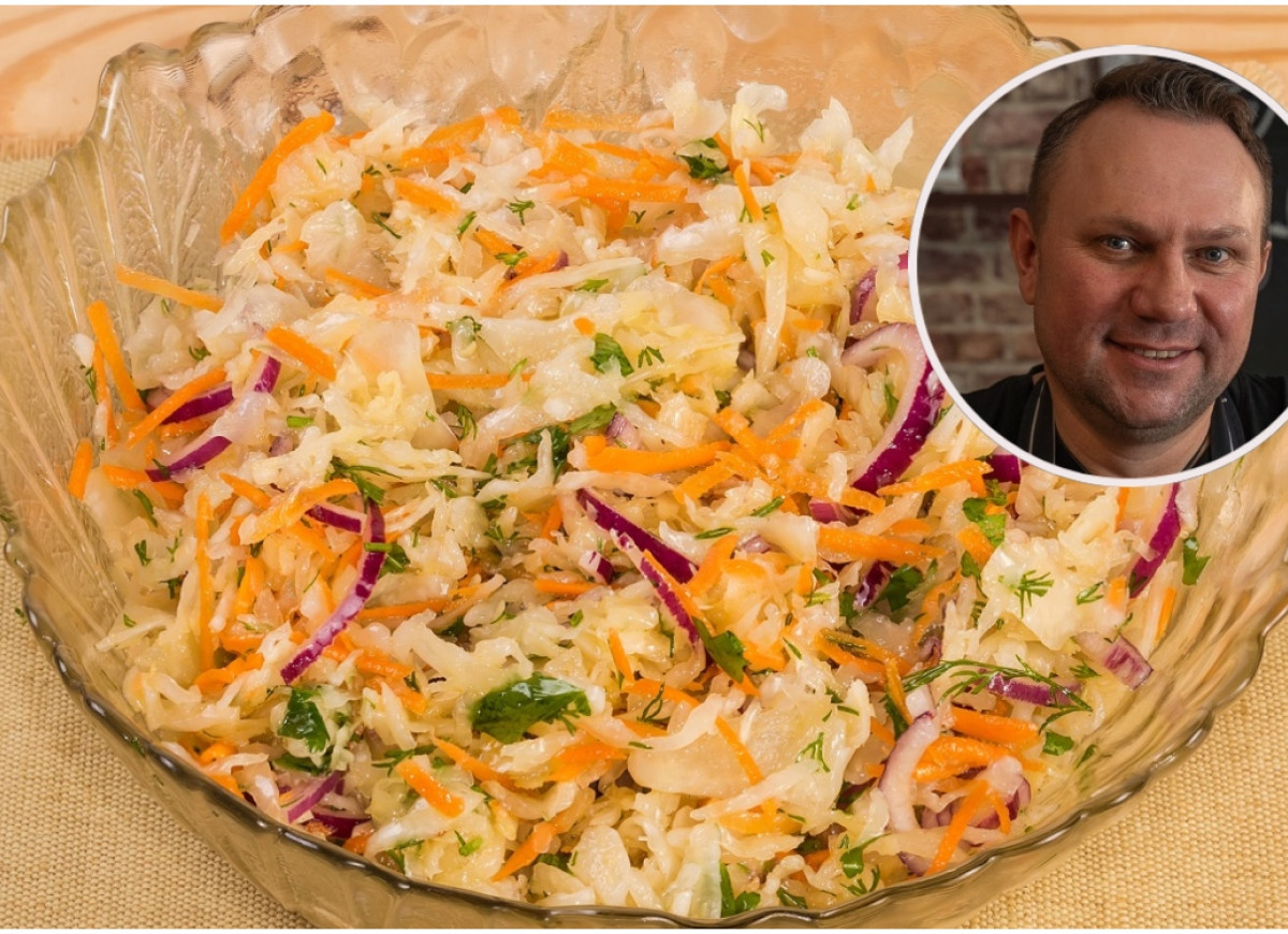 surówka z młodej kapusty