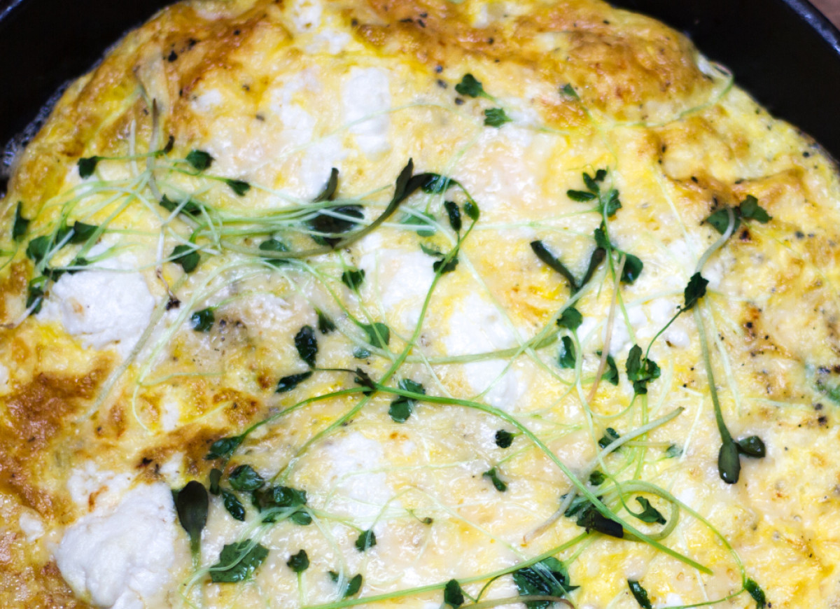 omlet wysokobiałkowy