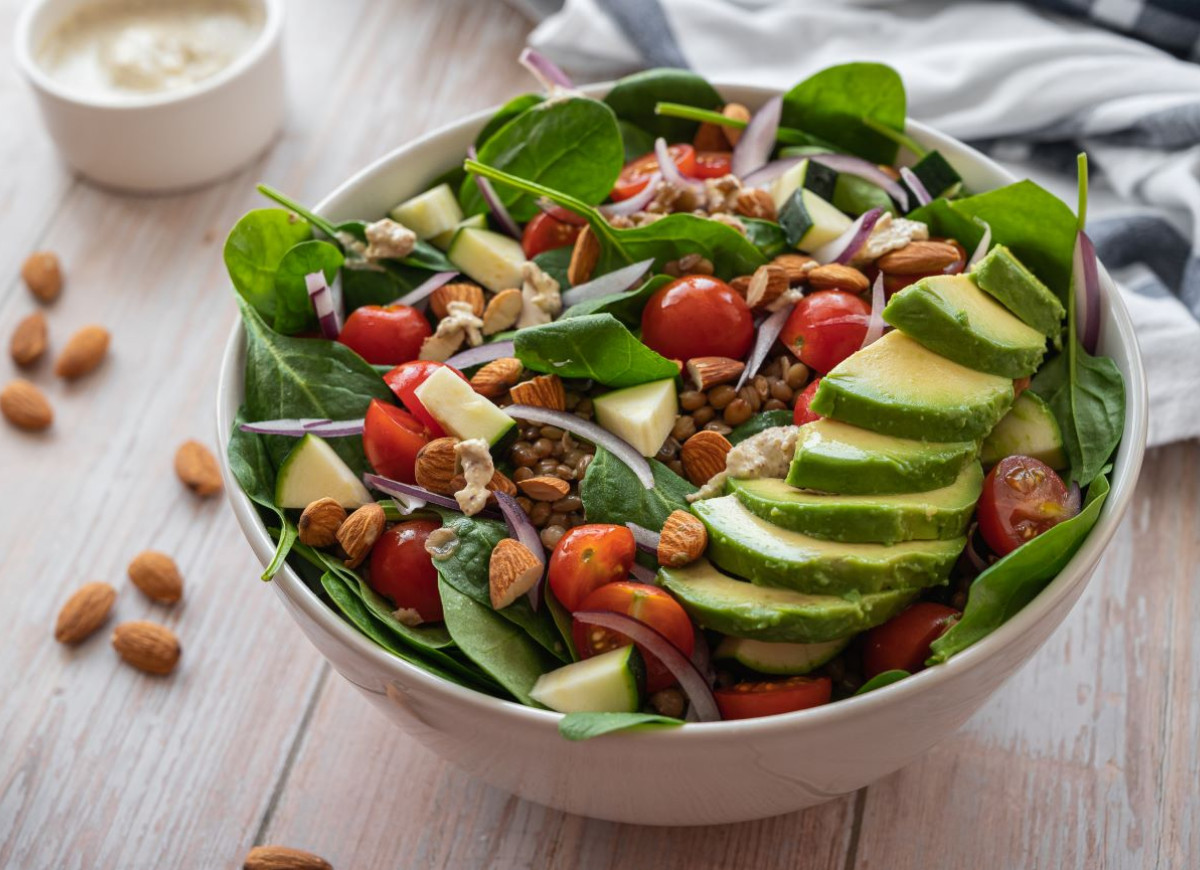 dressing kawowy - sałatka