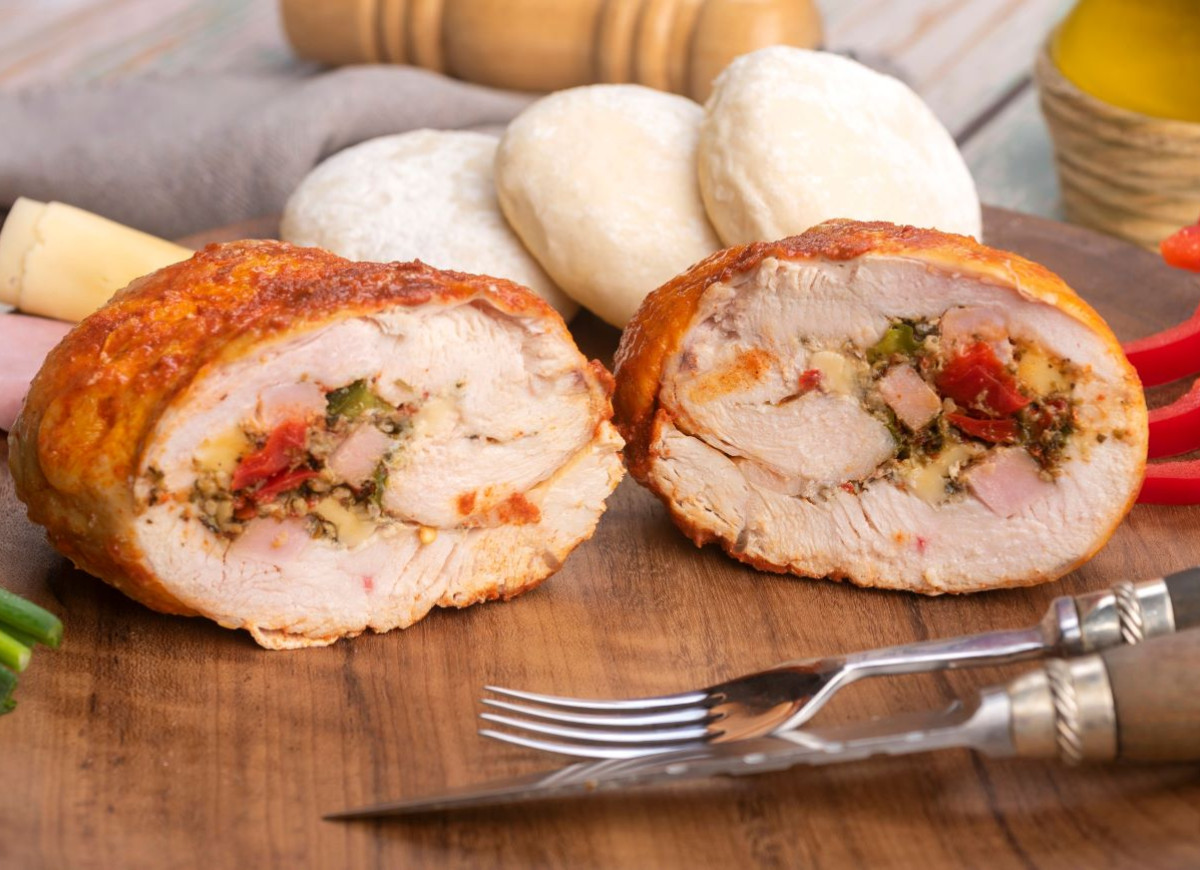 faszerowana pierś kurczaka