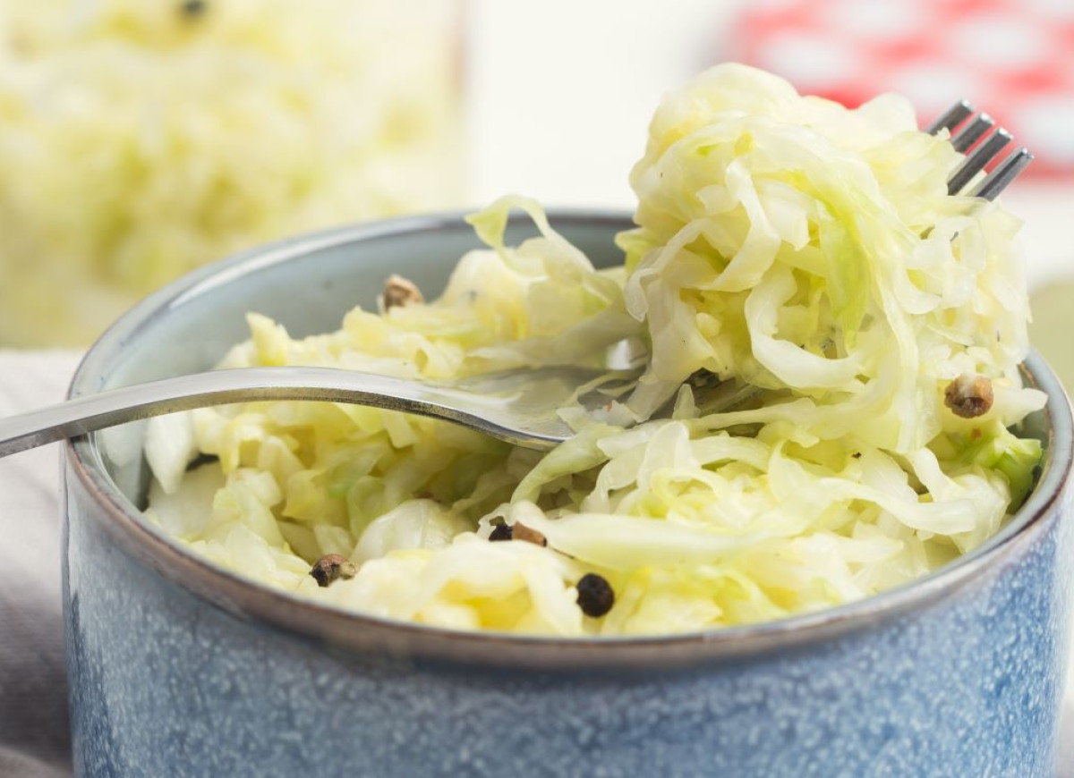 kiszona młoda kapusta