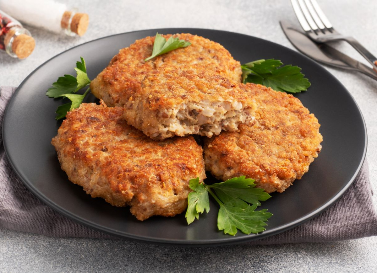 kotlety z kaszy gryczanej