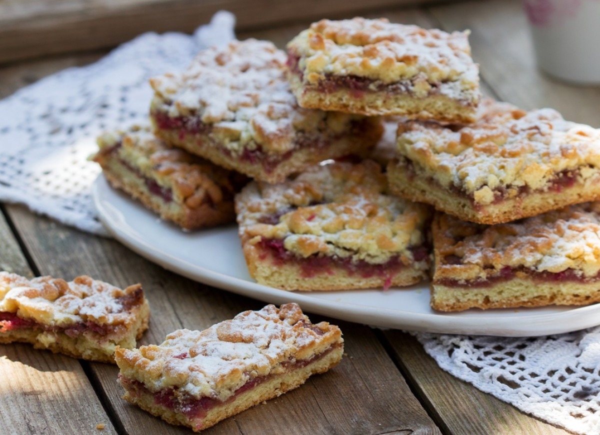 kruche ciasto z dżemem