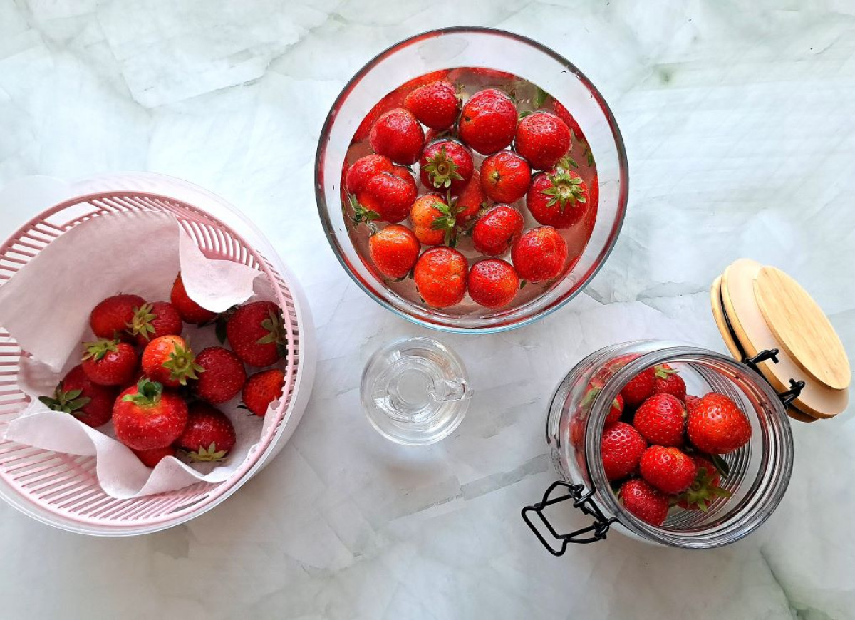 przechowywanie truskawek