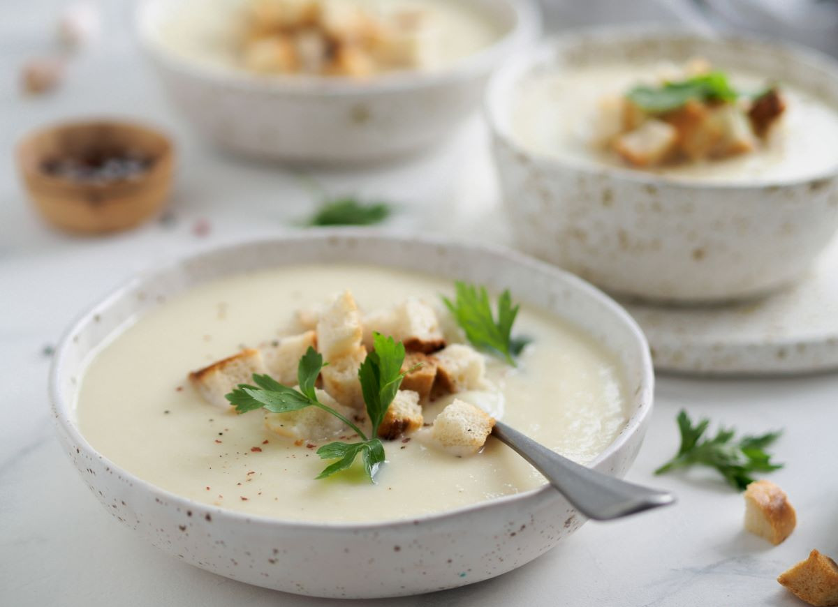 zupa krem z białych warzyw