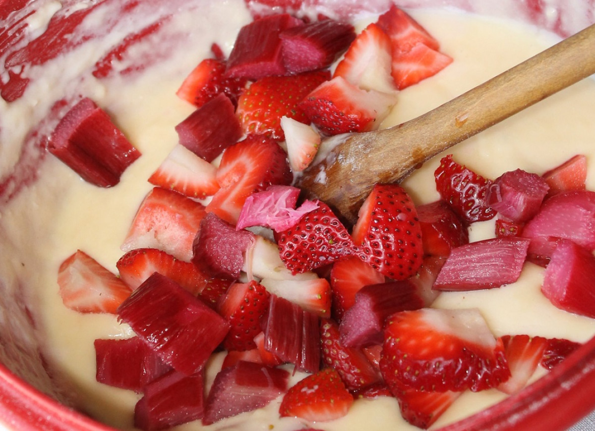 ciasto z truskawkami