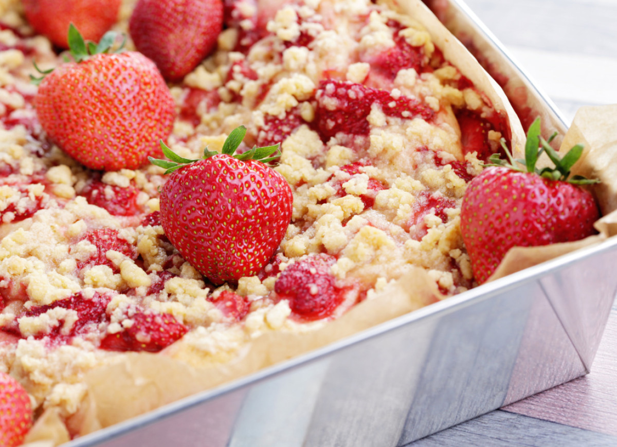 ciasto z truskawkami