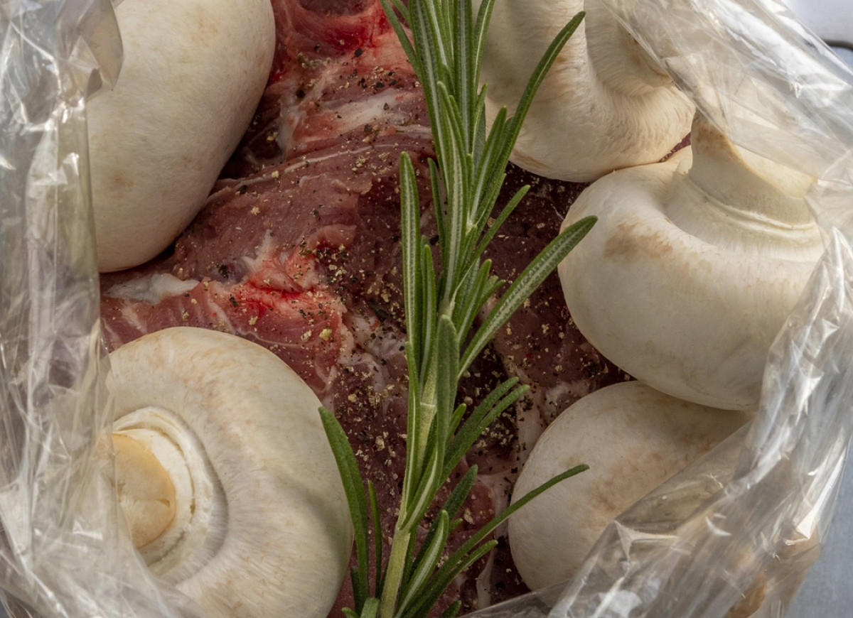 karkówka z pieczarkami