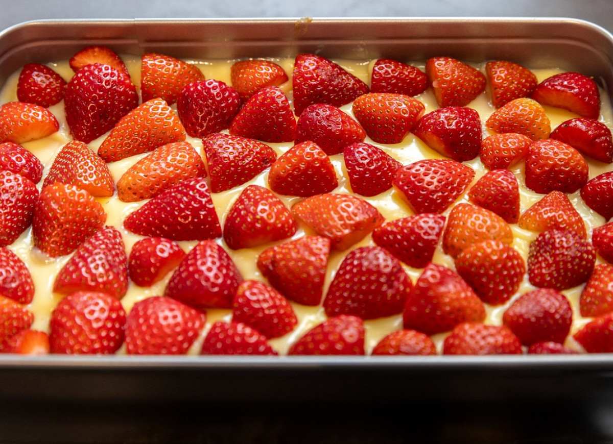 ciasto z truskawkami