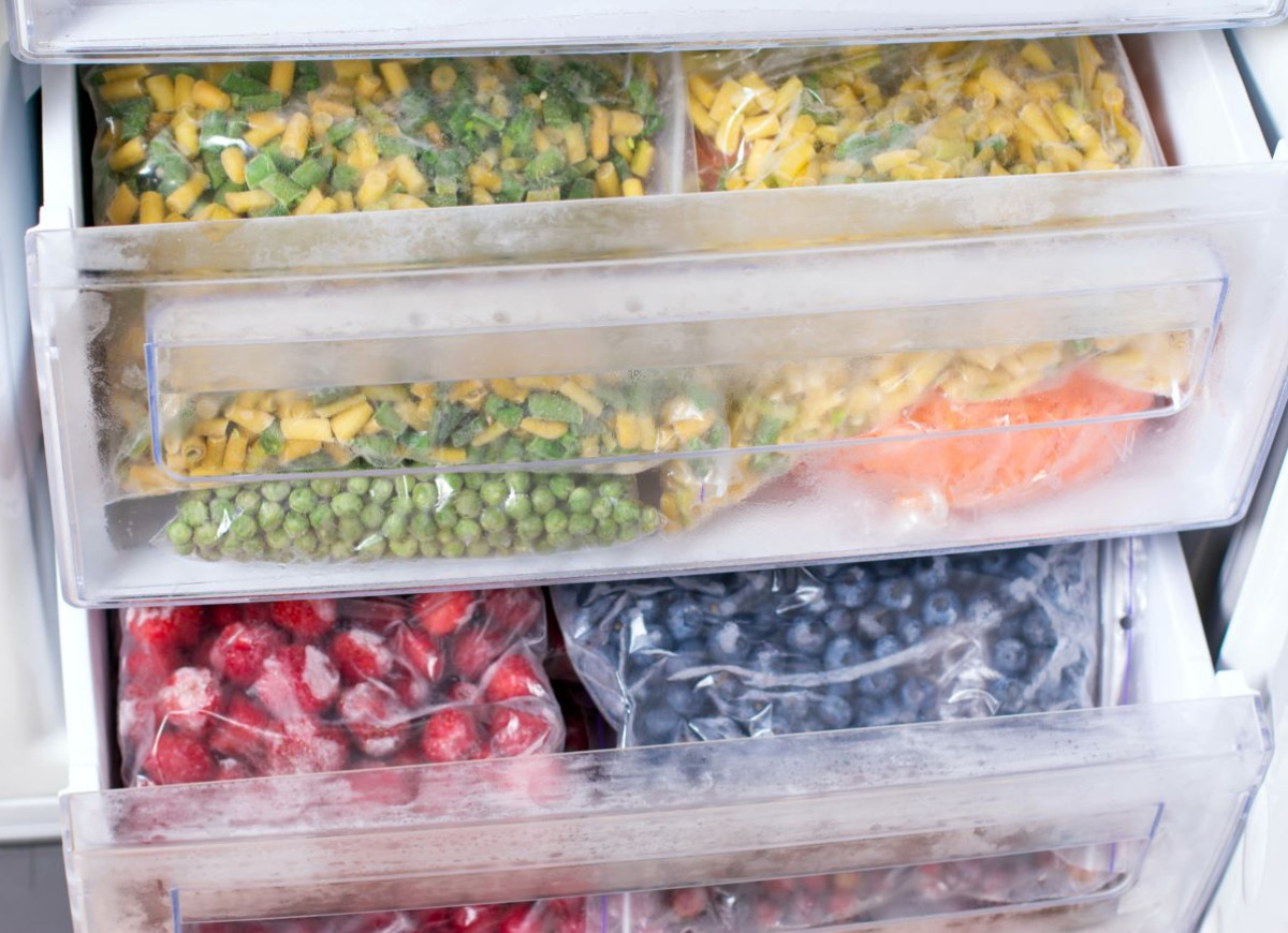 mrożone owoce i warzywa