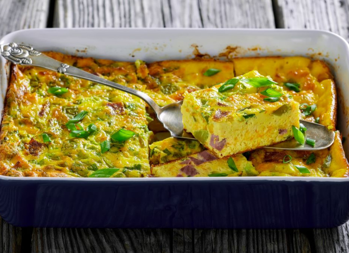 zapiekanka z serka wiejskiego