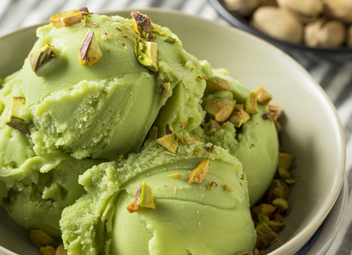 lody pistacjowe