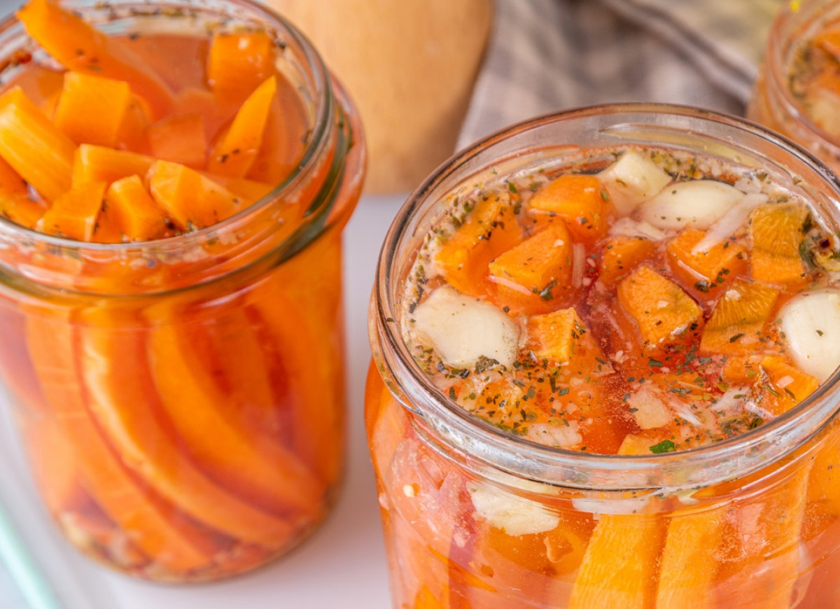 marynowana marchewka