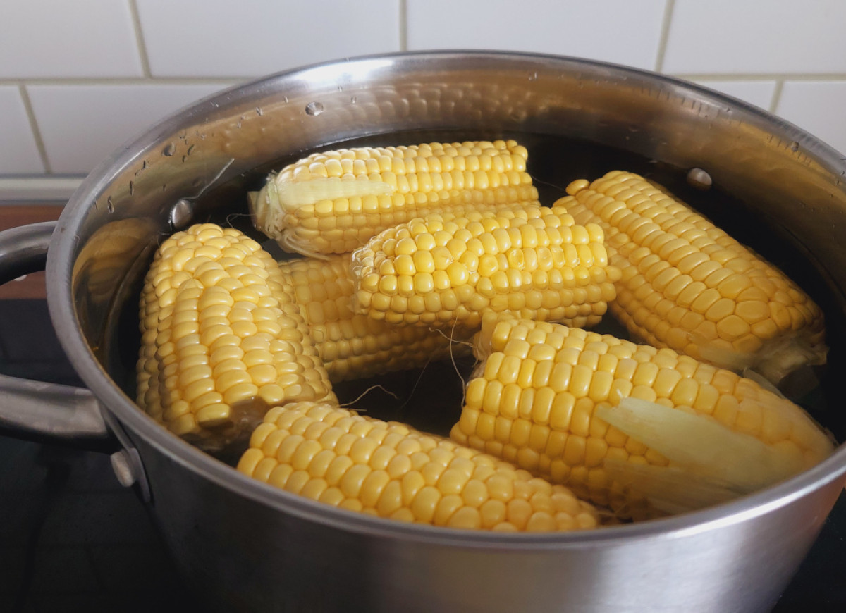 kukurydza gotowana