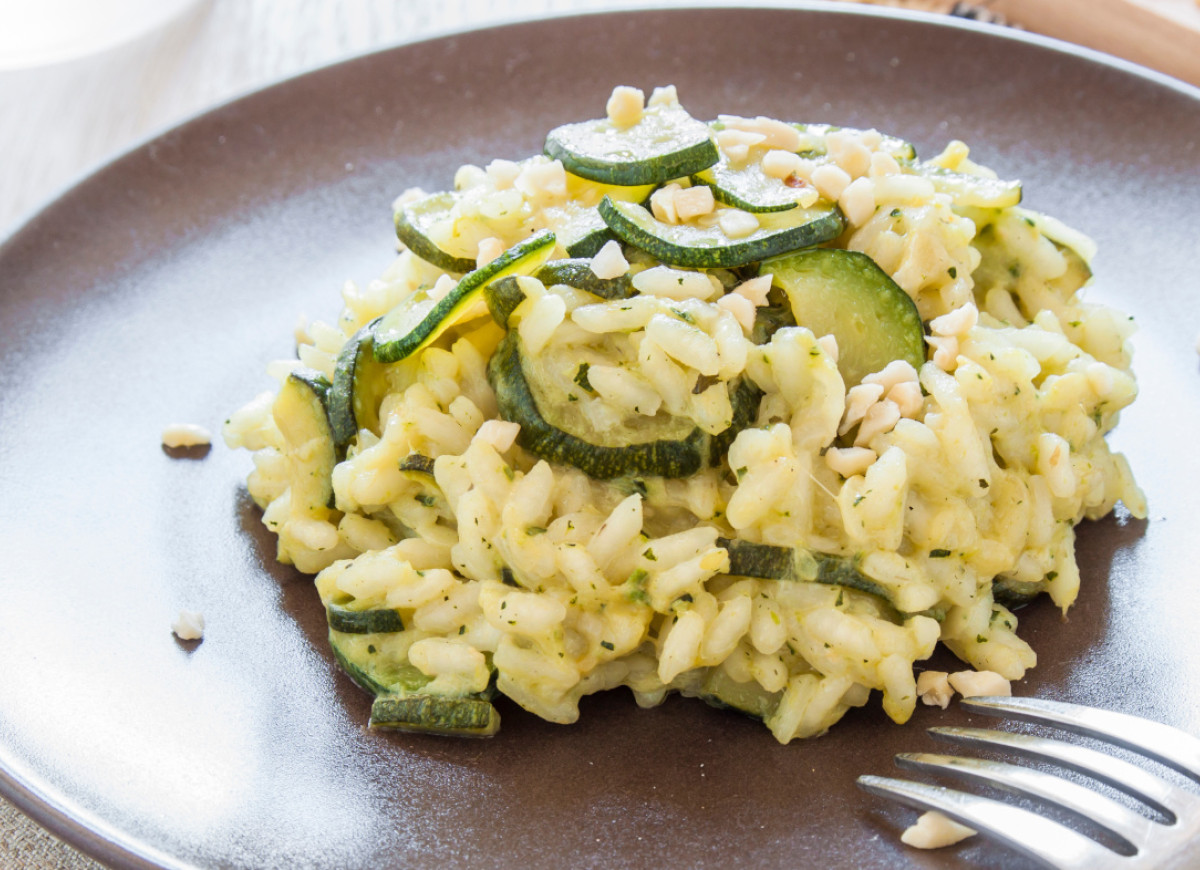 risotto z cukinii