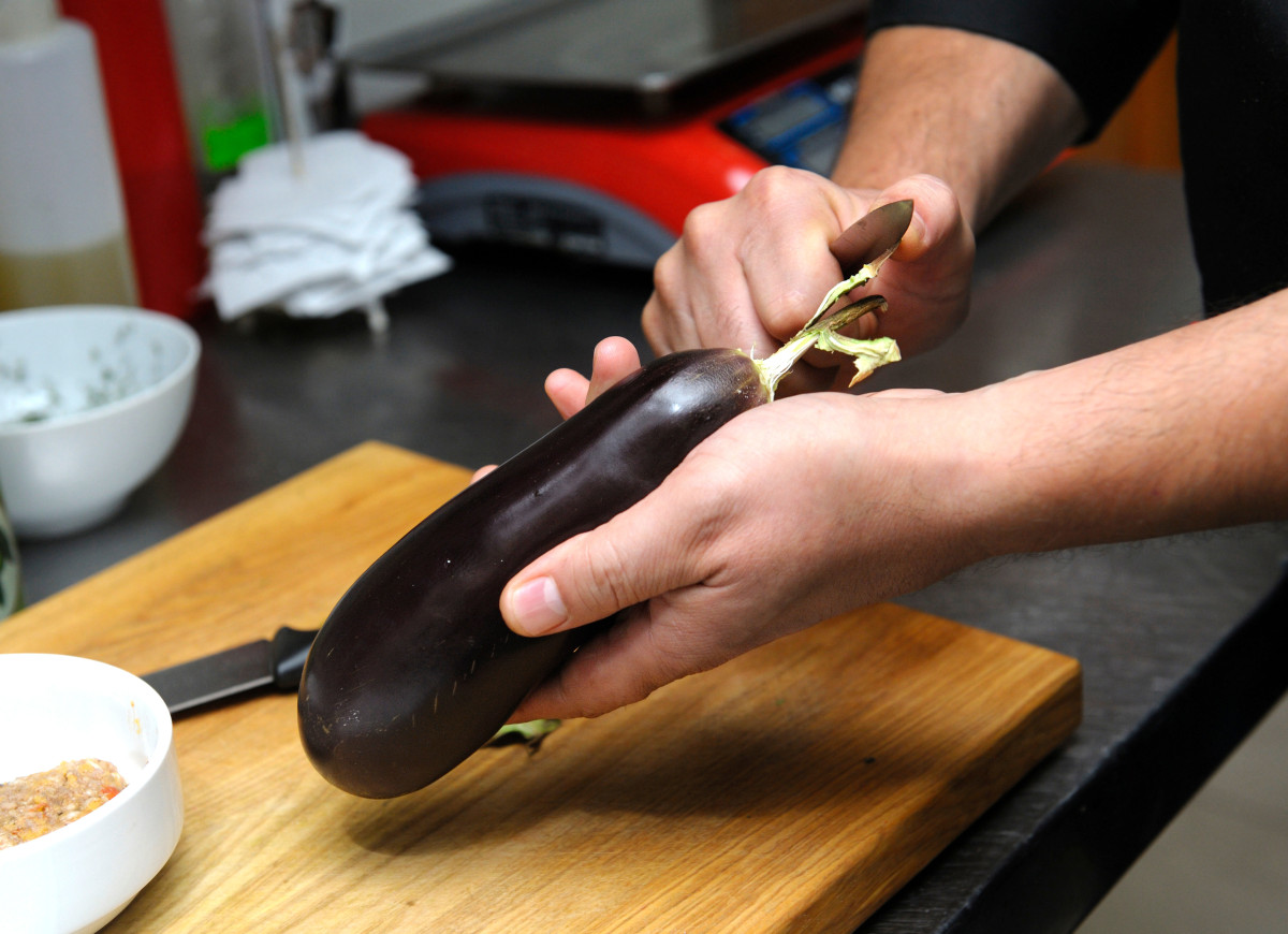 czy bakłażany się obiera