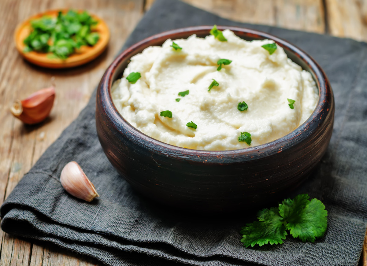 pasta z kalafiora do kanapek