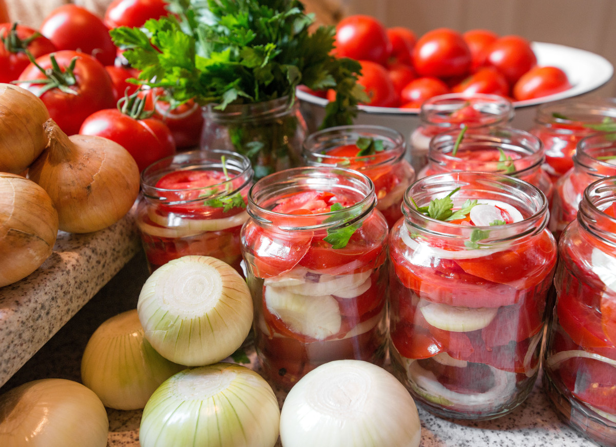 pomidory w plastrach do słoika