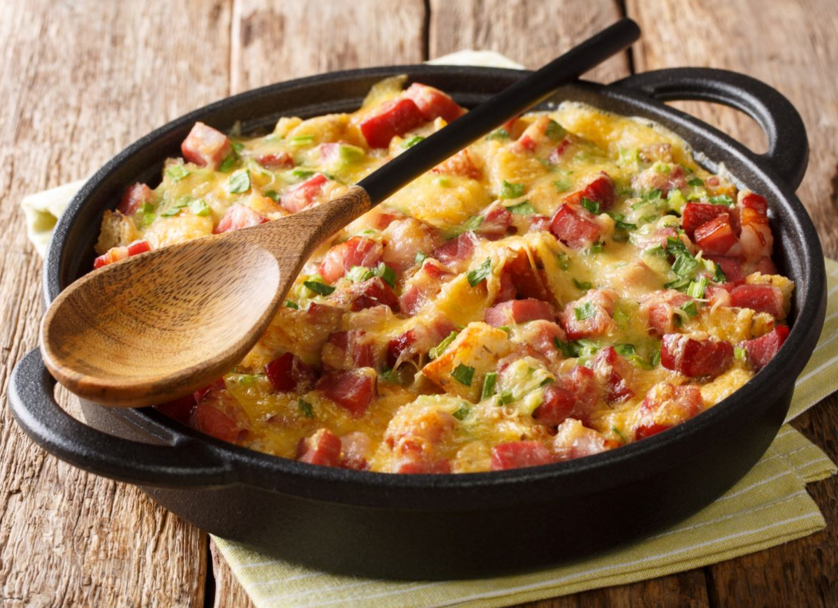 zapiekanka ziemniaczana z boczkiem