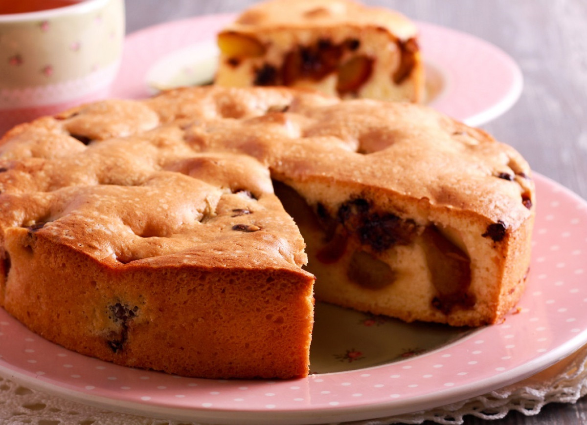 biszkopt ze śliwkami