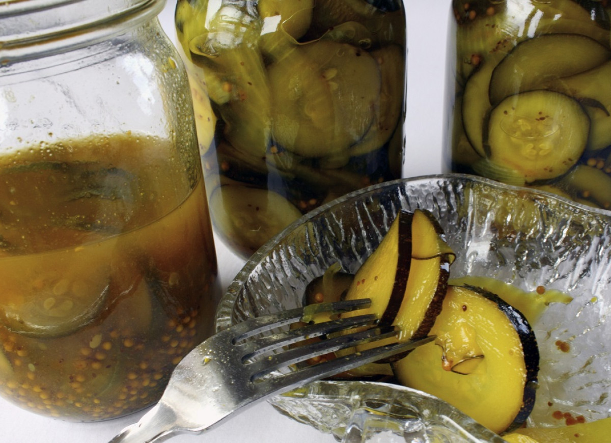 cukinia z zalewie musztardowej