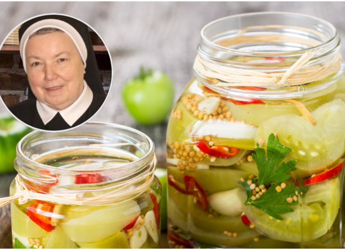 sałatka z zielonych pomidorów