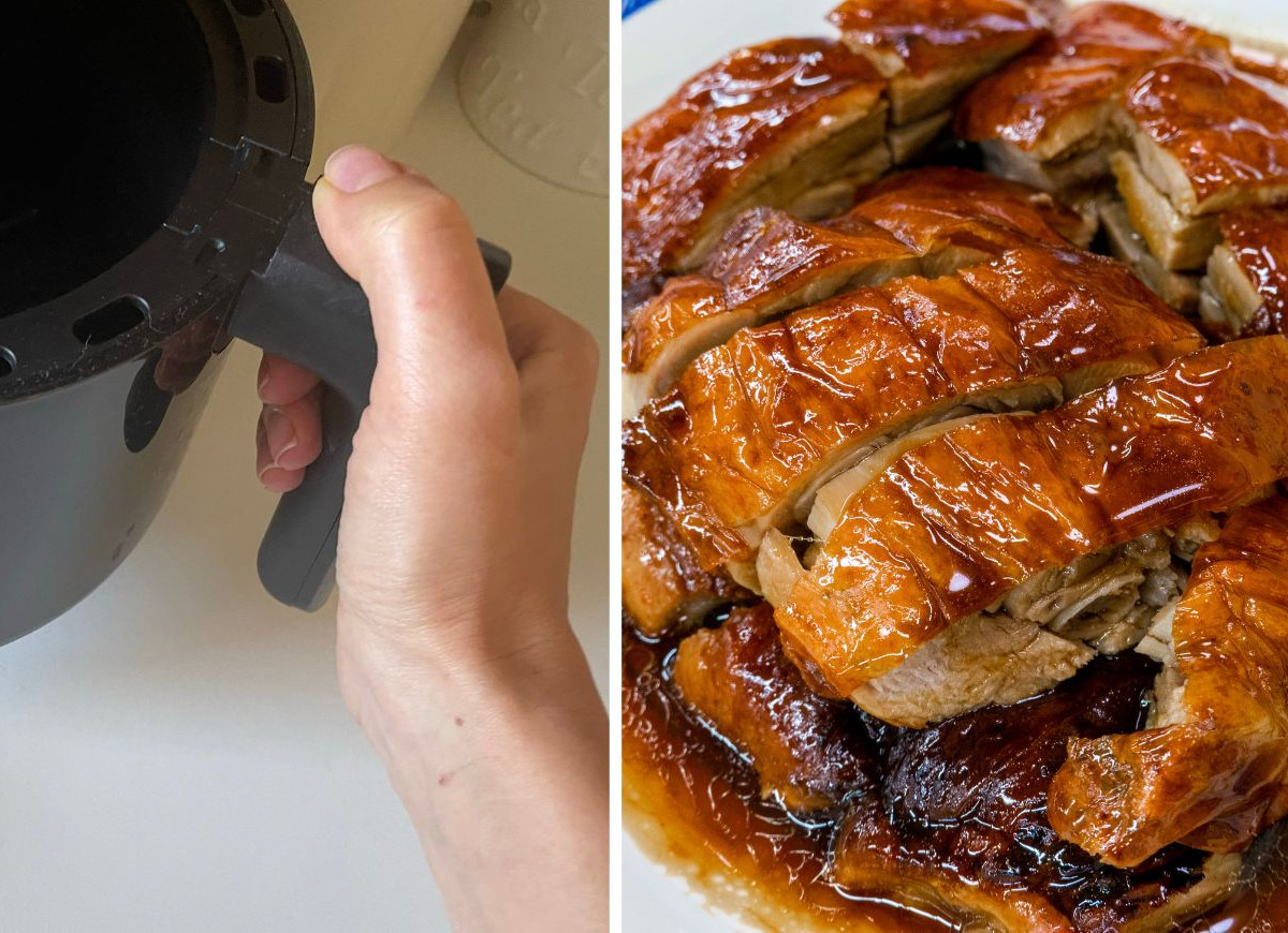 Gęsina air fryer