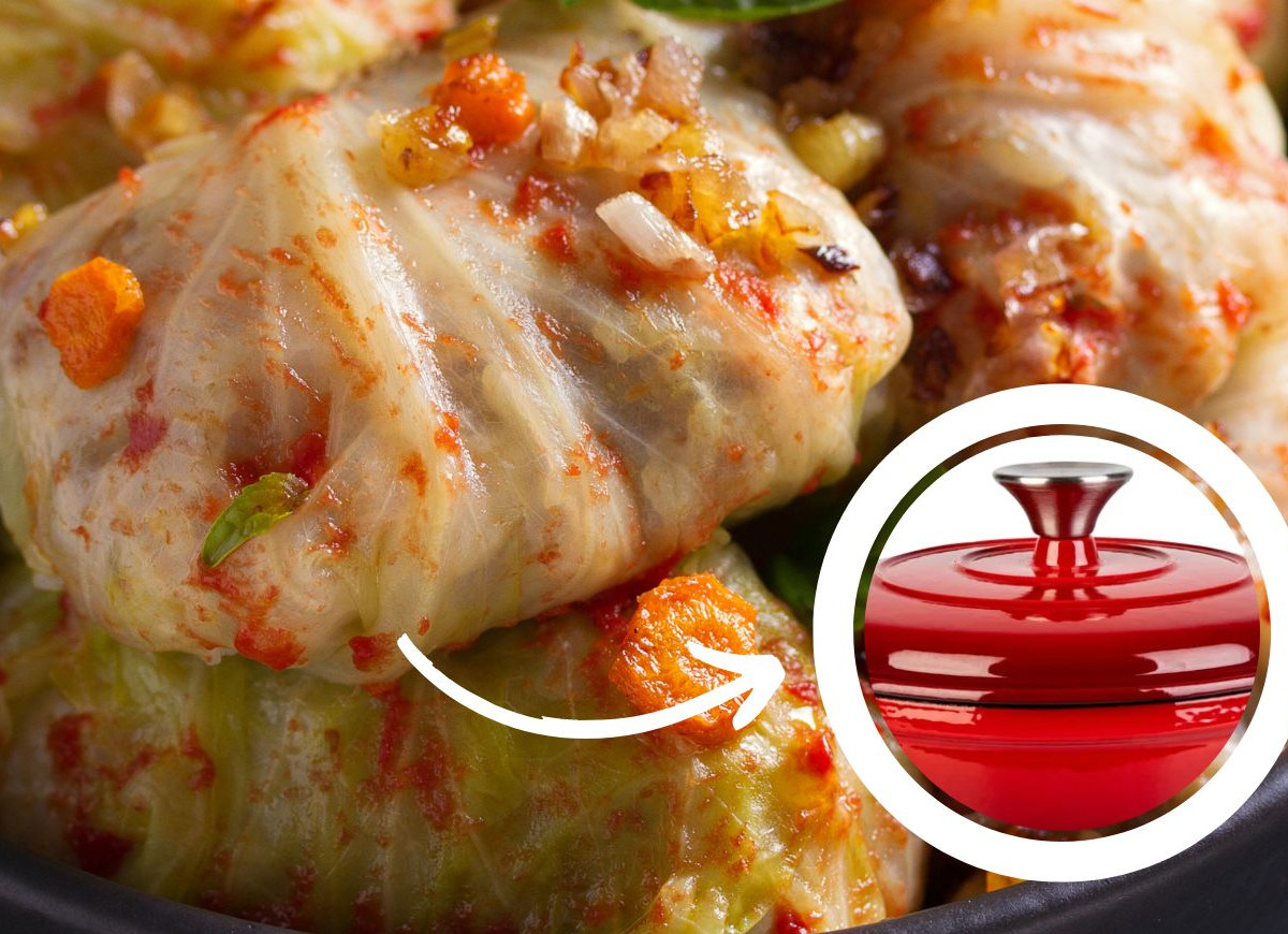 Gołabki sos grzybowy