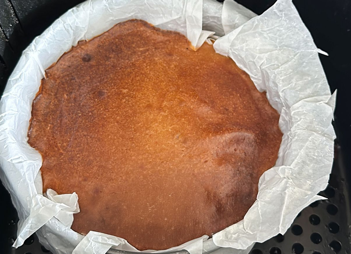 sernik baskijski air fryer