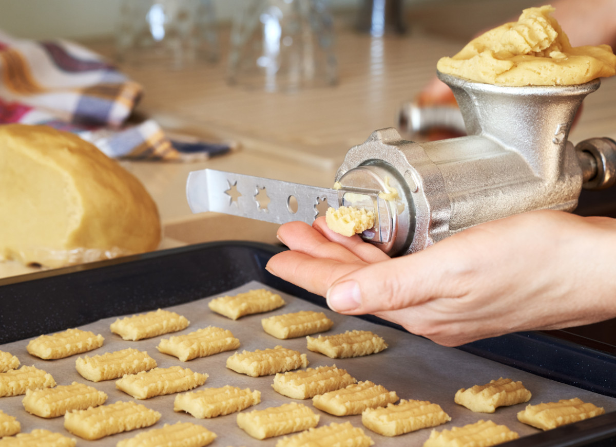 ciasteczka z maszynki