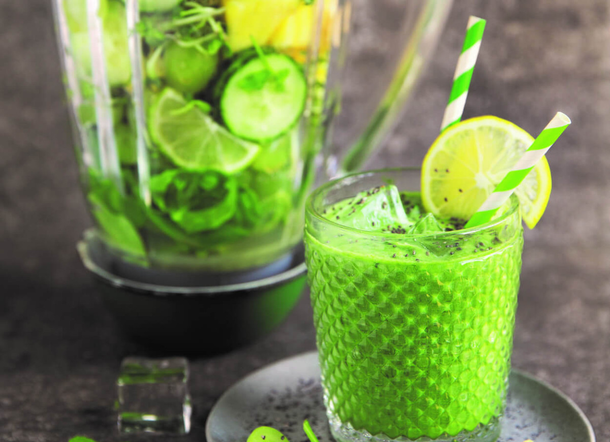 Smoothie ze szpinakiem