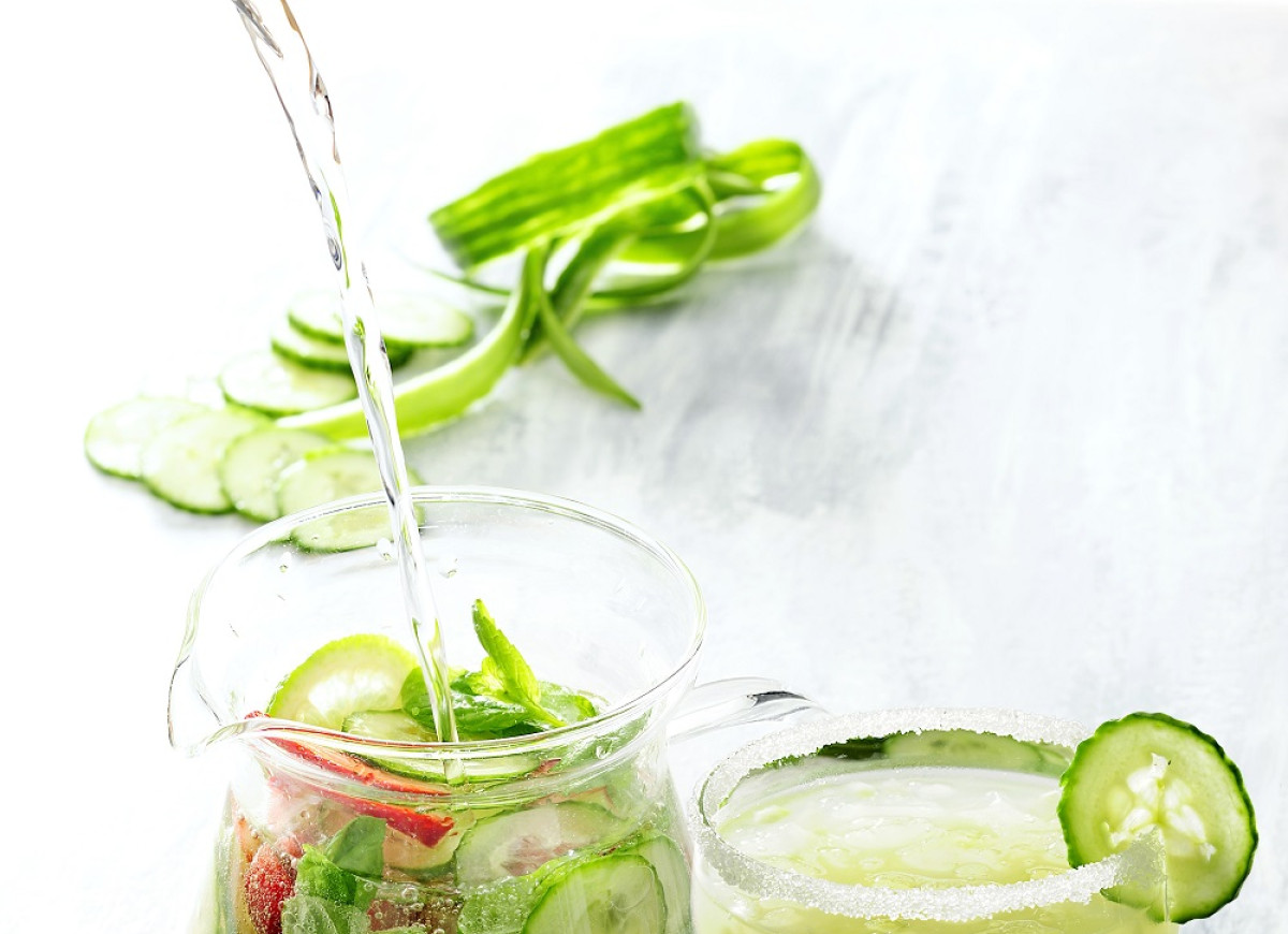 Orzeźwiający napój wiosenny