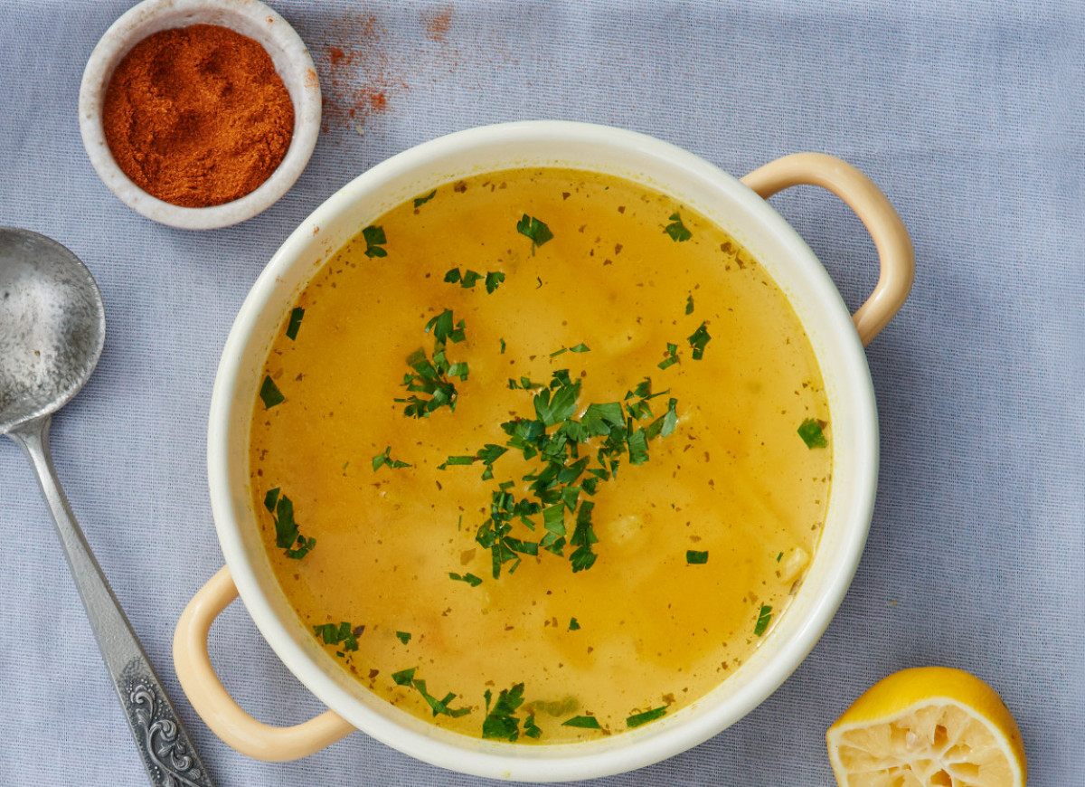 rosół imbirowo-cytrynowy