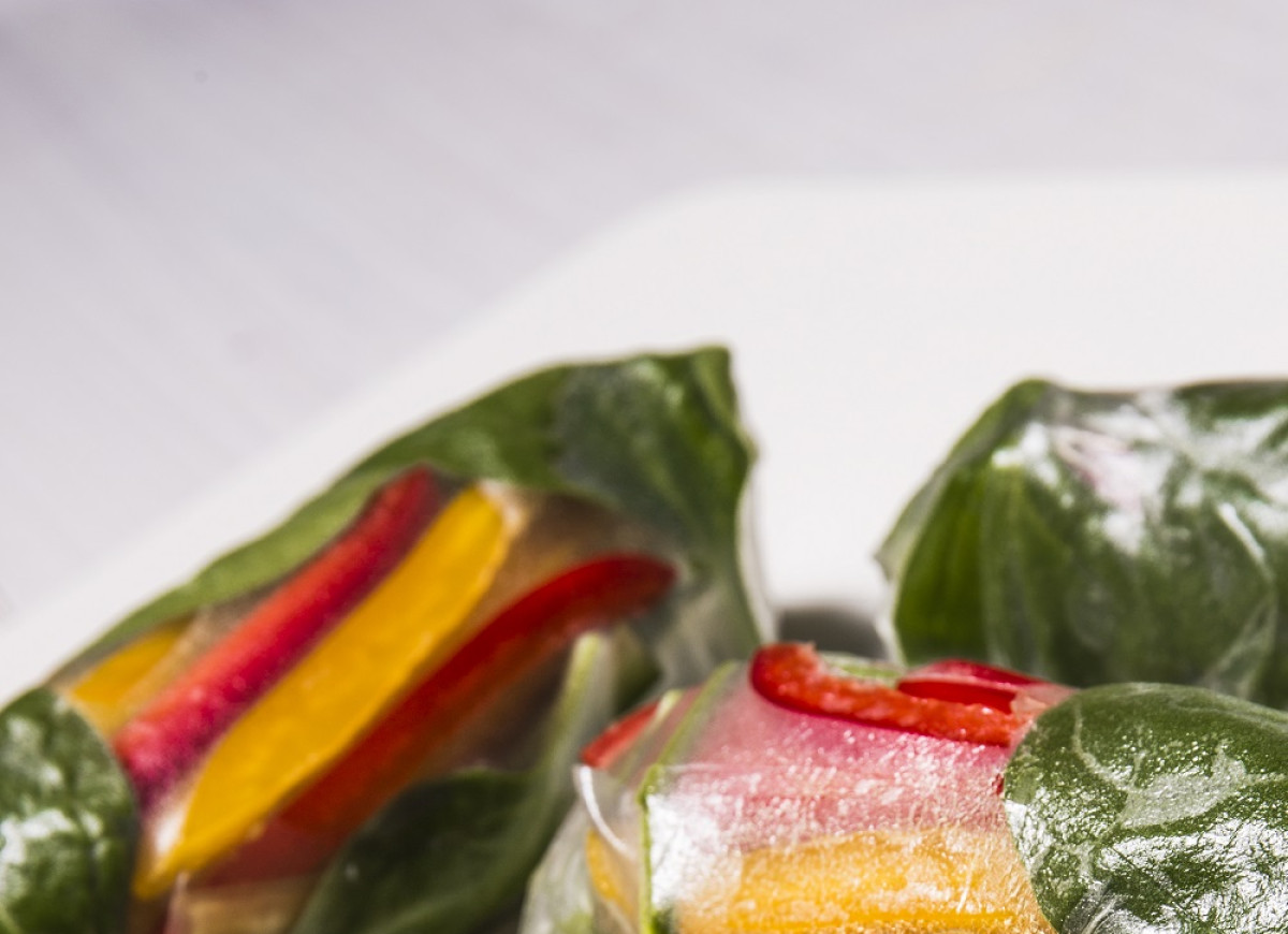 spring rollsy z warzywami