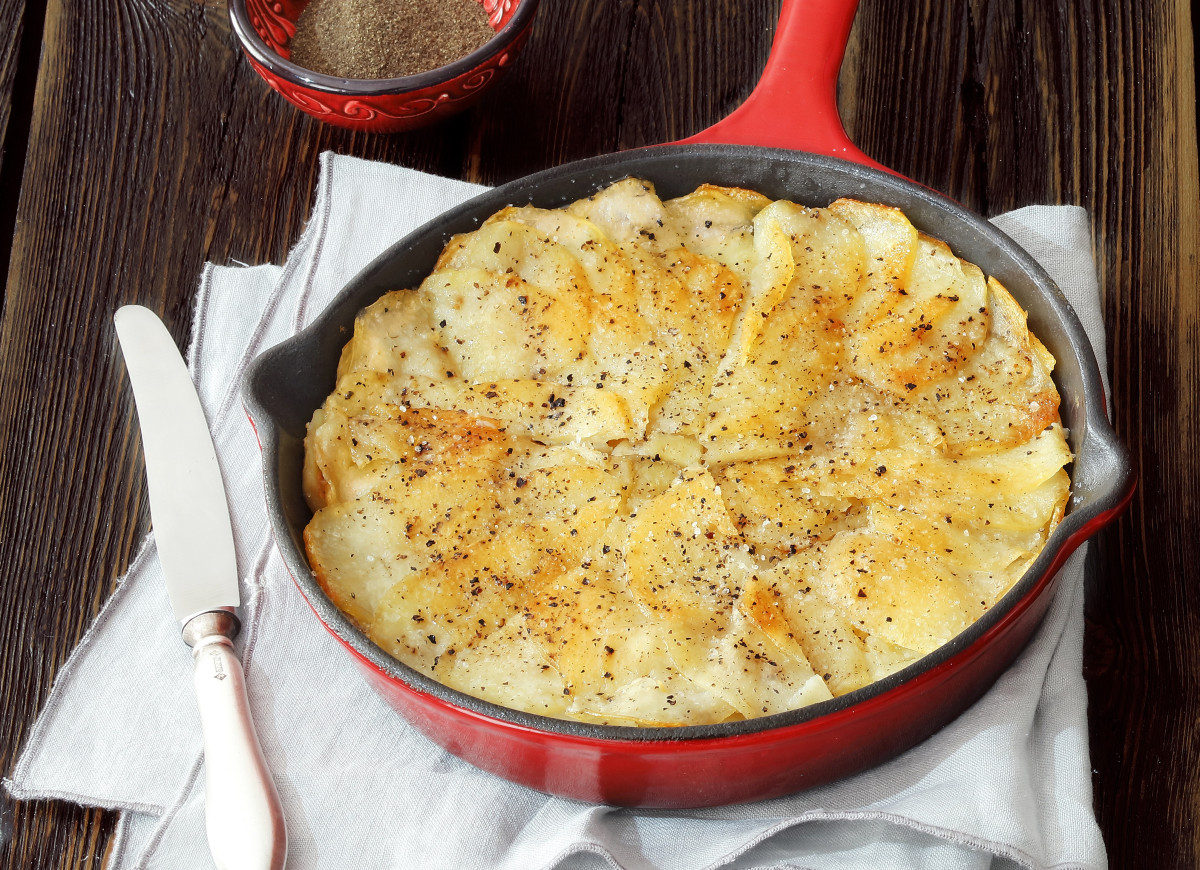 Tarta z płatków kartoflanych