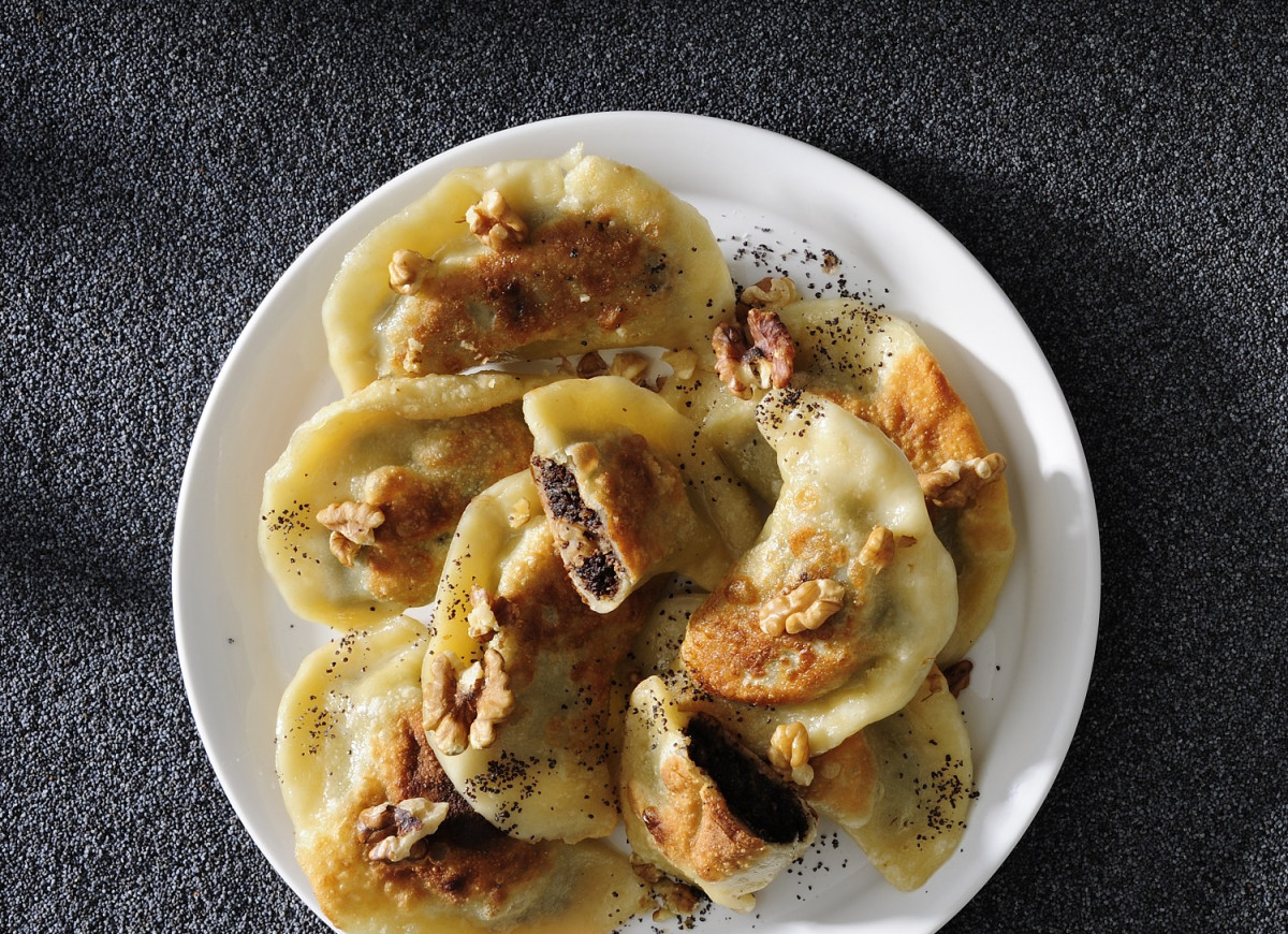 Pierogi z makiem