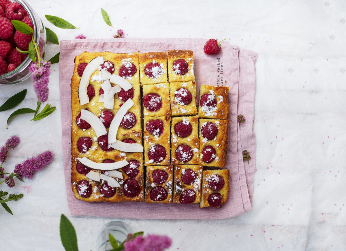 Fit ciasto z mąki kokosowej