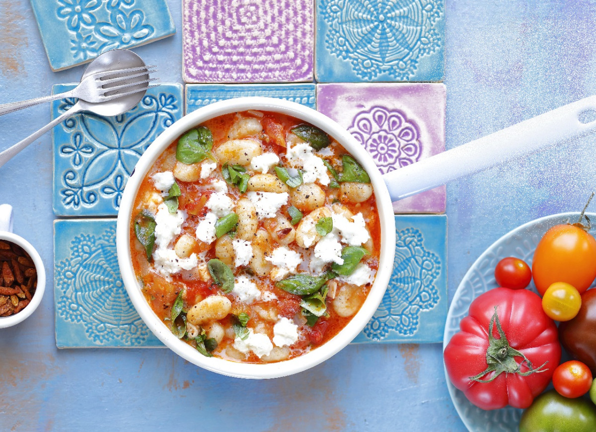 Gnocchi w ostrym sosie