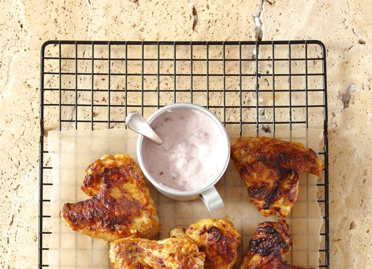 Pieczone pikantne skrzydełka z kurczaka